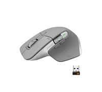Logitech MX Master 3 Gris Souris sans fil - droitier - capteur laser 4000 dpi - 7 boutons - molette exclusive pour le pouce - technologie Logitech Flow