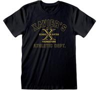 X-Men - "Athletic Dept" T-shirt Homme/Femme Unie HE731 (S) (Noir)