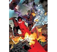 X-Men Mutant Riot Impression sur Toile 60 x 80 cm Mélange de Coton Multicolore 60 x 80 x 3,2 cm
