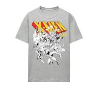 X-Men - T-shirt motif/style équipe rétro - Femme (TV25655)
