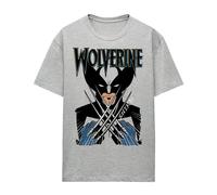 X-Men - T-shirt motif Wolverine ACTION - Femme (TV25654)