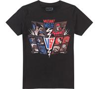 X-Men - T-shirt pour homme "Mutant Melee" TV14975 (4XL) (Noir)
