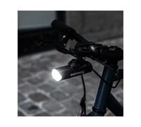 X-Moove Lampe avant vélo avec Power Bank - 3 200 mAh Noir