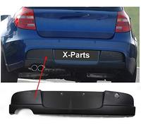 X-Parts Diffuseur Arrière BMW Série 1 E81 E87 04-13 ABS Noir