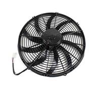 X-Parts Ventilateur SPAL Motorsport 250 mm - Extrêmement puissant - 12 V - 1060 m³/h - Ventilateur de refroidissement - Ventilateur électrique - Compatible avec bureau