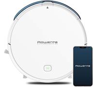 X-Plorer Serie 40 Aspirateur Robot Laveur,Aspire Et Lave Les Sols Durs,Spécial Poils D'Animaux,Autonomie 2H30,Wifi,Compatible Smartphone Alexa Google Assistant Rr7267Wh