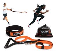 X-PLOSIVE Kit d'entraînement de Vitesse/Surcharge Running Resistance & Release/Harnais & Bande de résistance, Équipement de Vitesse et d'agilité pour Sprint et Football, Basketball, Football/Youth