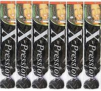 X-pression #1 Ultra Braid Lot de 6 extensions de cheveux