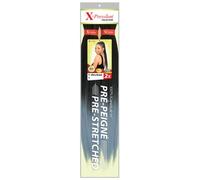 X-PRESSION Ultra Braid Lot de 2 tresses pré-étirées Couleur T1B/bleu