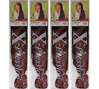 X-PRESSION Ultra Tresse Couleur 350 (4 PCS Offre Spéciale)