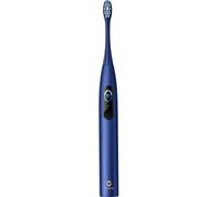 X Pro Brosse À Dents Électrique, Écran Tactile Intelligent, 3 Modes Brossage Blanchiment, Capteur De Pression, Autonomie 30 Jours Charge Rapide, Design Antimoisissure, Minuteur&app, Ipx7, Bleu