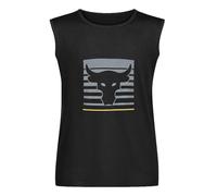 X Project Rock Supervent Men's Sleeveless T-Shirt Unisex Black Vest Tank Tee L
