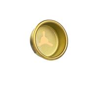 X psblty Bol De Broyage De Café En Titane Pur De Précision, Compatible Avec Le Bol De Poudre De Titane Portatif De Style Italien MUVNA, For Outils À Expresso(Golden 58mm)