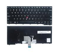 X psblty Clavier Anglais, Compatible avec Lenovo ThinkPad ，L440, L450, L460, L470, T431S, T440, T440P, T440S, T450, T450S, E440, E431S et T460 (sans rétroéclairage).(No Mouse Stick)