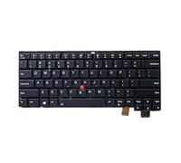 X psblty Clavier de Remplacement for Ordinateur Portable, Disposition américaine, Compatible avec Lenovo ，ThinkPad 13 T470S (2e génération, S2, 2017)(with Point US)