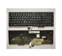 X psblty Clavier for Ordinateur Portable AR/FR/GR/BR/RU/SP/UK, Compatible avec Lenovo, Thinkpad, E550, E550C, E555, E560 et E565(US Without Stick)