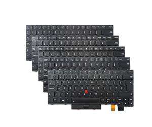 X psblty Clavier for Ordinateur Portable Lenovo ，ThinkPad ，A475, A485, T470 et T480 (Amérique Latine, Espagne, Canada, France, Portugal, Italie, Hébreu, Danemark).(Italy with Backlight)