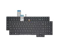 X psblty Clavier rétroéclairé Espagnol for Ordinateur Portable (RU, SP, US, BR), Compatible avec Lenovo, Legion, 5 Gaming 3-15IMH05, 15ARH05, 15ACH6H, GY530, GY550, GY570(UK White Word Light)