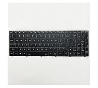 X psblty Clavier US/Russe, Compatible avec Gigabyte ，Gaming G5 GD KD MD G5 KC-5US1130SH G7 KC G7 GD MD CLEVO N15Z3 PB70 PB71 PB50/51 CVM18H93K09430(US RGB Backlit)