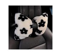 X psblty Coussins Siège Voiture Peluche Coussin Siège Intérieur Peluche Universel, Housse Protection Véhicule Chaude pour l'hiver, Oreiller Ultra-Doux, Accessoires Voiture(1pc headrest)