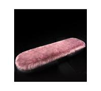 X psblty Coussins Siège Voiture Peluche Coussin Siège Voiture Universel en Peluche d'hiver - Housse Avant Et Arrière Laine Artificielle Épaisse pour Kia, Lada Vesta, Etc(Taro Rear 1pc)
