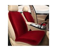X psblty Coussins Siège Voiture Peluche Ensemble Coussins De Siège Voiture d'hiver 11 Pièces-Peluche Chaude en Fausse Fourrure Lapin, Ajustement Universel, Antidérapant(Wine Red)