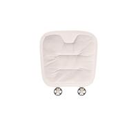 X psblty Coussins Siège Voiture Peluche Ensemble De Coussins Siège en Flanelle d'hiver pour Benz Maybach Classe S S400/S450/S500/S480(Blanc)