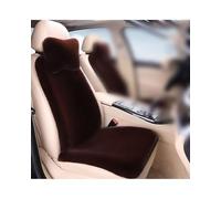 X psblty Coussins Siège Voiture Peluche Housse Siège en Peluche d'hiver, Coussin Imitation Fourrure Lapin, Protection Chaude Et Moelleuse, Accessoires D'intérieur Automobile(Coffee 3pcs)