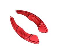 X psblty Extension Palette Volant Pour Golf Pour Polo Pour GTI R Pour MK7 Pour .5 Les Palettes Changement Vitesse Volant Voiture Prolongent Autocollants Palettes Changement(Red)