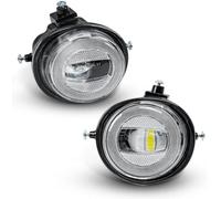 X psblty Feux Antibrouillard Pour Mazda 5 2005-2010 Ensemble Feu Antibrouillard Voiture LED Angel Eyes Phare Feux de Jour Feu de Conduite
