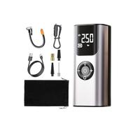 X psblty Gonfleur De Voiture Portable Pompe Électrique pour Pneus Gonfleur Pneus Voiture(Universal Model in Silver-White)