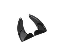 X psblty Palettes Changement Autocollant D'extension Levier Vitesse Volant Voiture Pour Dodge Pour Durango Pour Citadel Pour Charger Pour GT Pour Challenger Pour RT Extension Palette Volant(Black)