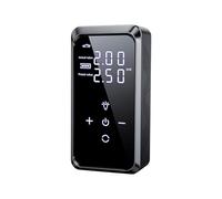 X psblty Pompe Gonflable Multifonctionnelle Portable avec Double Écran Et Alimentation Démarrage d'urgence pour Voiture Intégrée Dotée d'une Batterie Externe Gonfleur Pneus Voiture