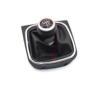 X psblty Pour Golf MK5 MK6 5 6 Rabbit Pour Jetta 2010 2011-2014 Style Vitesses En Matière synthétique Pommeau Levier Bâton Cache-Poussière Pommeau Levier Vitesses(80 H5)