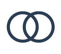 X psblty Support Telephone Voiture Anneau Plaque Magnétique Universel en Métal Support Autocollant Feuille Chargeur pour Voiture 2 Paquets Support de téléphone de Voiture(Blue)