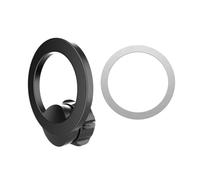 X psblty Support Telephone Voiture Anneau Support Téléphone Magnétique pour Voiture Rotation À 360 Degrés Accessoires Universel pour Portable 17mm Support de téléphone de Voiture(B)