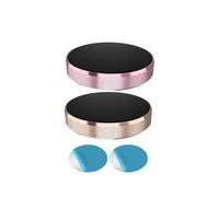 X psblty Support Telephone Voiture Support De Téléphone Magnétique pour Voiture Montage Universel, Bâton sur Le Tableau Bord Mural(Rose Golden and Golden)