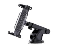 X psblty Support Telephone Voiture Support Téléphone À Ventouse Voiture pour Z Fold 7 6, Tableau Bord pour Ipad 4.7-14 "pour 17 Pro Max pour Samsung Support de téléphone de Voiture(Black)