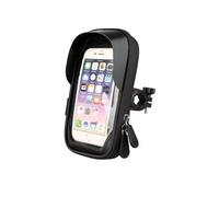 X psblty Support Telephone Voiture Support Téléphone Étanche pour Vélo, 6.4 Pouces, Guidon Moto, Étuis Universels pour Scooter(Black)