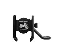 X psblty Support Telephone Voiture Support Téléphone pour Moto Livraison Vélo Électrique Cycliste Métallique Rotatif À 360 ° Montage en Aluminium(Handlebars)