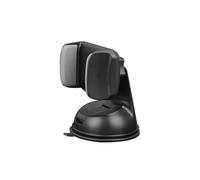 X psblty Support Telephone Voiture Support Téléphone Voiture Ventouse Forte pour Pare-Brise Tableau Bord pour 15 14 13 Pro Max, pour Tous Les Smartphones pour Samsung(Black)