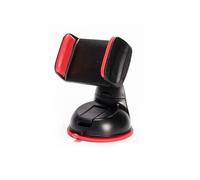 X psblty Support Telephone Voiture Support Téléphone Voiture Ventouse Forte pour Pare-Brise Tableau Bord pour 15 14 13 Pro Max, pour Tous Les Smartphones pour Samsung(Red)