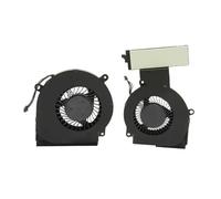 X psblty Ventilateur CPU GPU, Compatible for HP, Compatible for OMEN, 15 DC L30204 001 L29354 001 DC 5 V 0,5 A 4 Broches Ventilateur De Refroidissement for Ordinateur Portable(CPU and GPU)