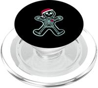 X-Ray Gingerbread Man Squelette de Noël Infirmière Xray Tech PopSockets PopGrip pour MagSafe