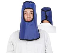 X-Ray Shield Chapeau de plomb 0,35/0,5 mm PB - Bonnet et tablier confortables pour une protection complète de la tête et de la thyroïde dans les cliniques dentaires et vétérinaires, salles d'opération