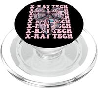 X-Ray Tech Radiologiste Radiologiste Rad Tech Girl Coquette Bow PopSockets PopGrip pour MagSafe