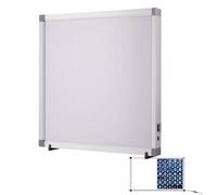 X-Ray Viewer Boîte lumineuse LED avec luminosité réglable, panneau acrylique, cadre en aluminium, base de support pour usage médical et dentaire