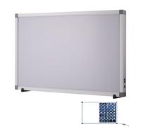 X-Ray Viewer Boîte lumineuse LED avec luminosité réglable, panneau acrylique, cadre en aluminium, base de support pour usage médical et dentaire