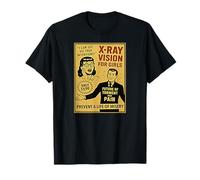 X-Ray Vision For Girls Vintage Comic Book Style Ad T-Shirt
