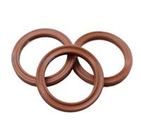 X-ring CS 3.53mm, caoutchouc fluoré marron, joint X for cylindre hydraulique, tige de Piston ID 4.34-456.06mm, étanche(ID 430.66mm (1Pcs))